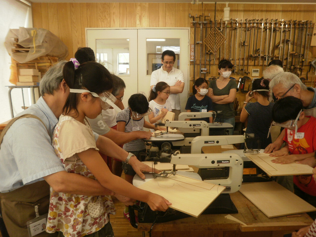 親子木工教室開催 参加者募集中：締め切り8月5日